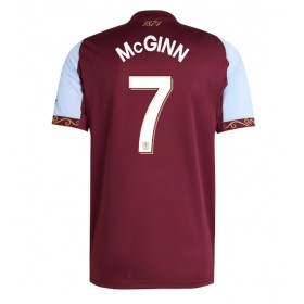 Pánské fotbalový oblečení Aston Villa John McGinn #7 Domácí košile 2025-26 Krátkým Rukávem